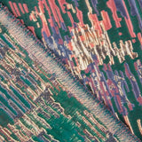 Jacquard Fantasia Brilhos Verde Petróleo Multicolorido - Ribes y Casals