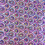 Tule Roxo Fantasia Elástico com Lantejoulas Prisma - Ribes y Casals