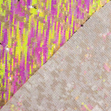 Tule Fantasia com Lantejoulas Iridescentes Aurora Fúcsia - Ribes y Casals