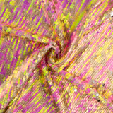 Tule Fantasia com Lantejoulas Iridescentes Aurora Fúcsia - Ribes y Casals