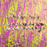 Tule Fantasia com Lantejoulas Iridescentes Aurora Fúcsia - Ribes y Casals