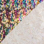 Tule Fantasia com Tecido de Lantejoulas Iridescentes Aurora Multicolorida - Ribes y Casals