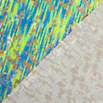 Tule Fantasia com Tecido de Lantejoulas Iridescentes Aurora Verde - Ribes y Casals