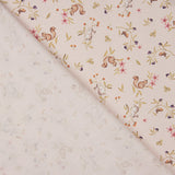 Viyela estampada com fauna selvagem rosa - Ribes y Casals