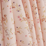 Viyela estampada com fauna selvagem rosa - Ribes y Casals