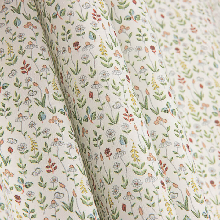 Popelina estampada «Pradera Botânica» - Ribes y Casals