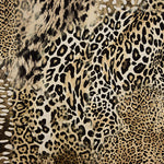 Pele de camurça sintética com padrão de leopardo - Ribes y Casals