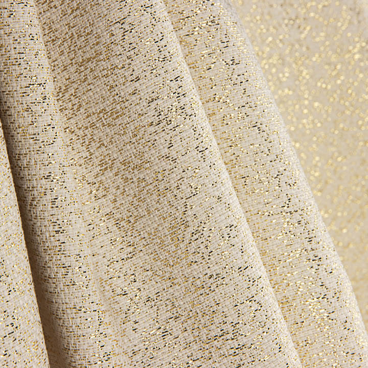 Loneta Jacquard com Lurex e efeito dourado - Ribes y Casals