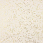 Loneta Jacquard com Lurex Dourado e Ramos Ornamentais - Ribes y Casals