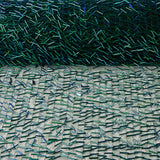 Tule verde com canutilhos bordados - Ribes y Casals