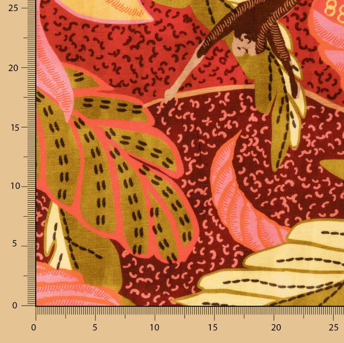 Crepe Viscose Tropical - Ribes y Casals