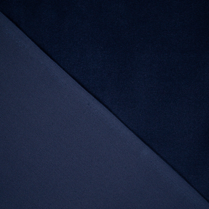 Veludo de poliéster Deco azul-marinho - Ribes y Casals