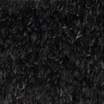 Tecido de viscose preta com penas - Ribes y Casals