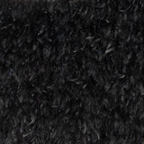 Tecido de viscose preta com penas - Ribes y Casals