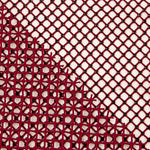 Rede grená com strass pretos - Ribes y Casals