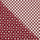 Rede grená com strass pretos - Ribes y Casals