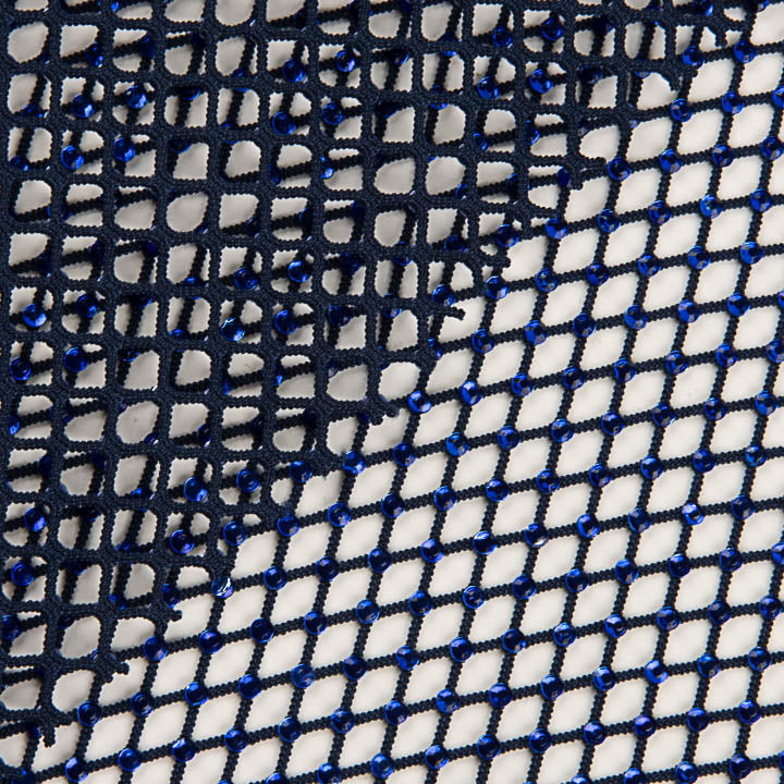 Rede azul-marinho com strass azuis brilhantes - Ribes y Casals