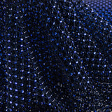 Rede azul-marinho com strass azuis brilhantes - Ribes y Casals