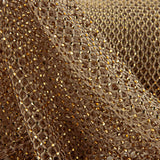 Camel em rede com strass dourados - Ribes y Casals