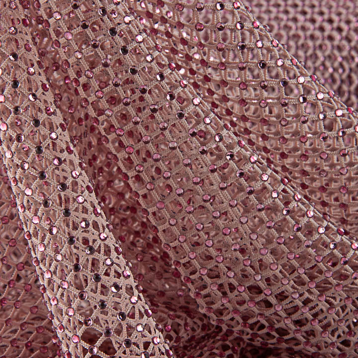 Rede Rosa com Strass Brilhantes - Ribes y Casals