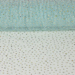 Tule azul claro com strass iridescentes - Ribes y Casals