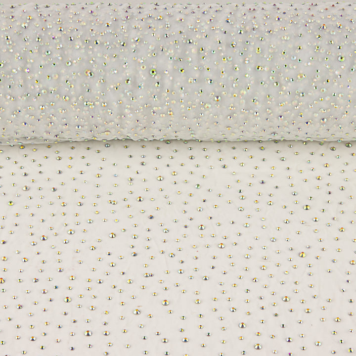 Tule Branco com Strass Iridescentes - Ribes y Casals