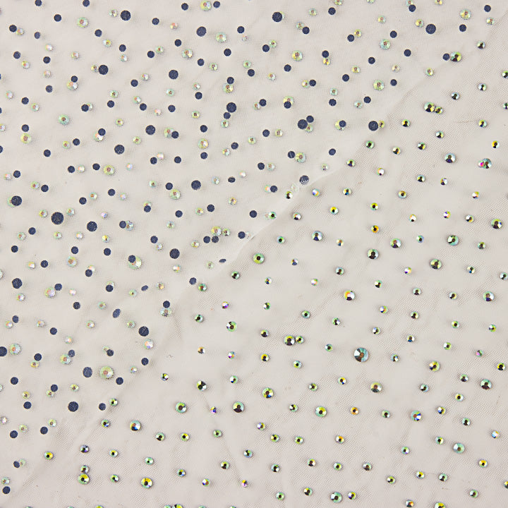 Tule Branco com Strass Iridescentes - Ribes y Casals