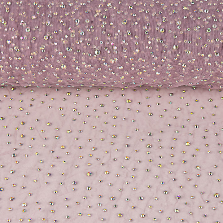 Tule Rosa Claro com Strass Iridescentes - Ribes y Casals
