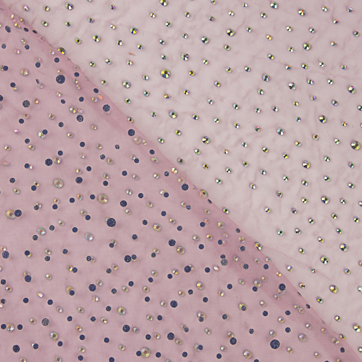 Tule Rosa Claro com Strass Iridescentes - Ribes y Casals