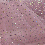 Tule Rosa Claro com Strass Iridescentes - Ribes y Casals