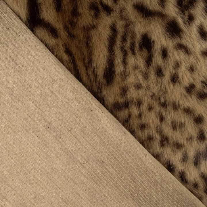 Pelo comprido estampado com padrão de leopardo Savanna - Ribes y Casals