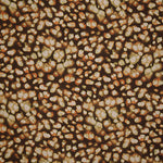 Tecido de viscose estampado de dupla face, padrão mosaico terra - Ribes y Casals