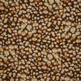 Tecido de viscose estampado de dupla face, padrão mosaico terra - Ribes y Casals
