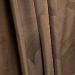 Tecido de viscose estampado de dupla face com ondas abstratas em verde-água - Ribes y Casals