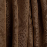 Tecido de viscose estampado de dupla face com animal print de cobra castanha - Ribes y Casals