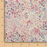 Bombazina estampada «Jardim Selvagem» multicolor - Ribes y Casals