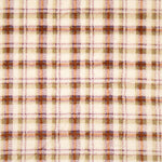 Coralina estampada com tartan em tons de terra - Ribes y Casals