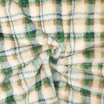 Coralina estampada com tartan verde - Ribes y Casals