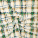 Coralina estampada com tartan verde - Ribes y Casals