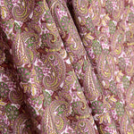 Popelina estampada em rosa paisley - Ribes y Casals