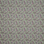 Popelina estampada em verde paisley e malva - Ribes y Casals