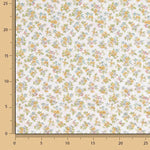 Manta Reversível floral com riscas Albero - Ribes y Casals