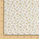 Manta Reversível floral com riscas Albero - Ribes y Casals