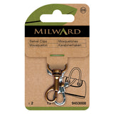 Mosquetones Giratorios Mini Bronce-Niquel - Ribes y Casals