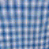 Camisa de algodão Vichy azul e branco - Ribes y Casals