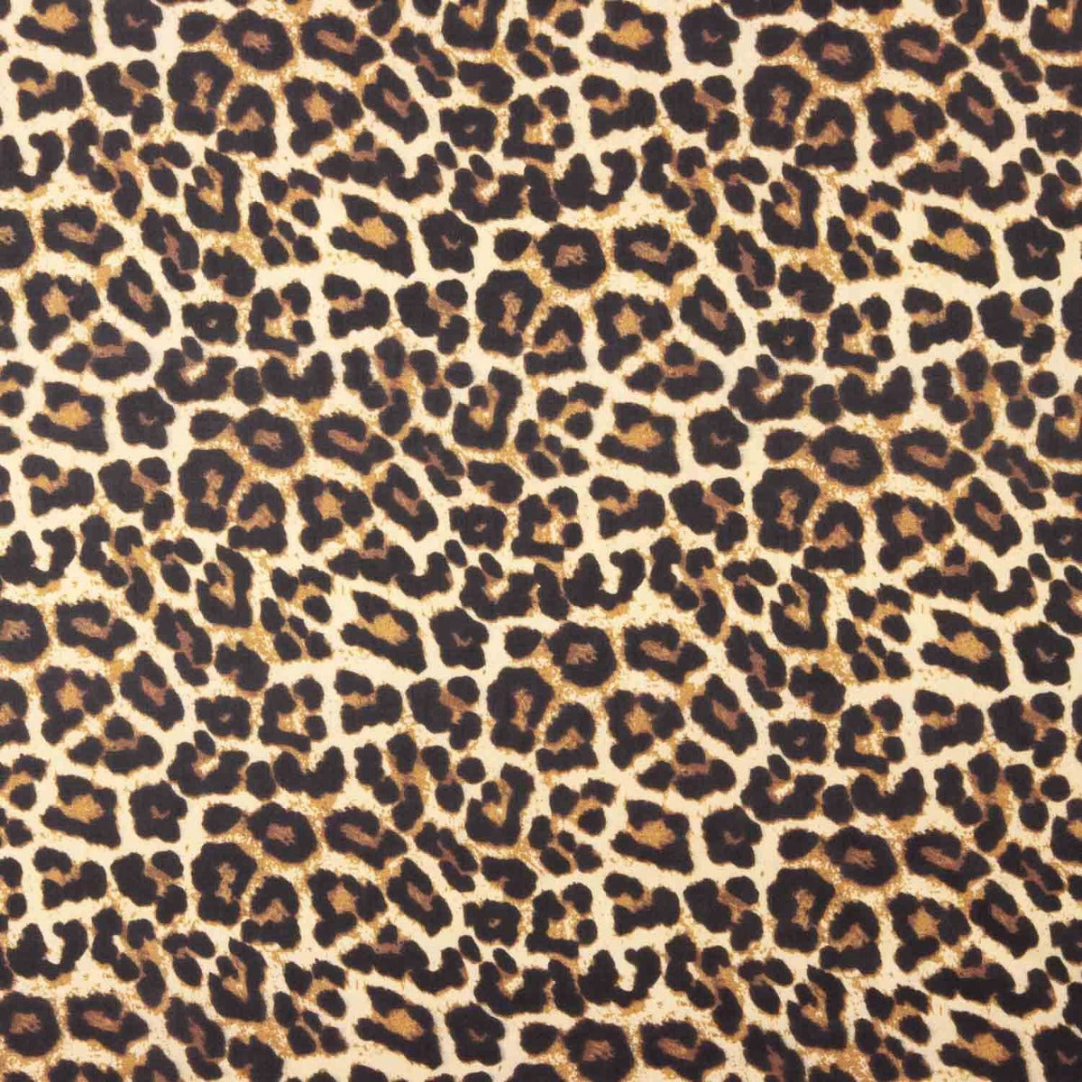 Viscose Estampada Animal Print Leopardo - Ribes y Casals