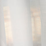 Visillo Raya Jacquard Blanco Natural - Ribes y Casals