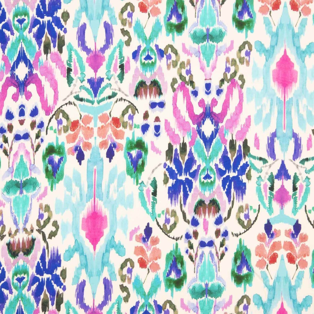 Voile Viscose Boho Ikat Multicolor - Ribes y Casals