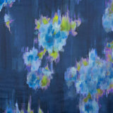 Satén Poliéster Bruma Floral - Ribes y Casals