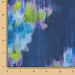 Retal Satén Poliéster Bruma Floral 95x140 cms - Ribes y Casals